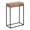 Karlsen Wood and Metal Slim Side Table