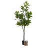 Fidmont Faux Fiddle Fig Tree