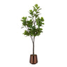 Fidmont Faux Fiddle Fig Tree