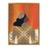 Sylvie Girlie Girl Framed Canvas by Nikki Chu