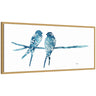 Sylvie Botanical Birds Framed Canvas by Julie Maida