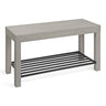 Jeran Entryway Bench with Shelf