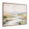 Sylvie Beaded Tranquil Landscape II Framed Canvas by Amy Lighthall