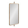 Kasota Metal Framed Mirror