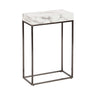 Karlsen Wood and Metal Slim Side Table