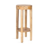 Talcott Round Wood Side Table