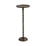 Ropa Metal Pedestal Table and Plant Stand