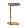 Engles Adjustable Oval Metal Table