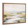 Sylvie Beaded Tranquil Landscape II Framed Canvas by Amy Lighthall