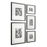 Gallery Wood Wall Matted Frame Set