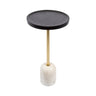 Shorrock Wood and Marble Side Table