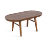 Conan Oval Wood Coffee Table