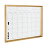 Calter Framed Magnetic Dry Erase Monthly Calendar