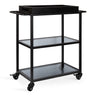 Giles Metal Bar Cart with Tray