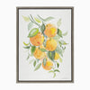 Sylvie Orange Citrus Framed Canvas by Patricia Shaw