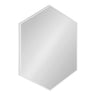 Rhodes Framed Hexagon Wall Mirror