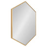 Rhodes Framed Hexagon Wall Mirror