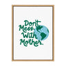 Sylvie Don't Mess with Mother Framed Canvas by Maria Filar
