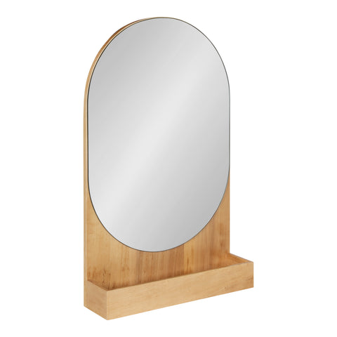 Astora Capsule Mirror with Shelf