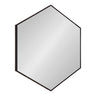 Rhodes Framed Hexagon Wall Mirror