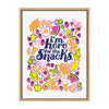 Sylvie Here for the Snacks Framed Canvas by Maria Filar