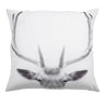Como Deer Print Throw Pillow Cover