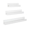 Levie Wooden Picture Ledge Wall Shelf Set