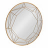 Keyleigh Round Metal Framed Wall Mirror