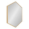 Rhodes Framed Hexagon Wall Mirror