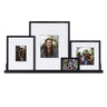 Gallery Wall Shelf with Frames Set