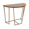 Solvay Wood and Metal Console Table