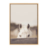 Sylvie Equine Framed Canvas by Robert Cadloff of Bomobob