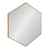 Rhodes Framed Hexagon Wall Mirror