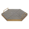 Sade Decorative Hexagon Tray