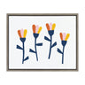 Sylvie Little Bloom Framed Canvas by Myriam Van Neste
