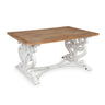 Wyldwood Rustic Carved Wood Coffee Table