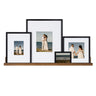 Gallery Wall Shelf with Frames Set