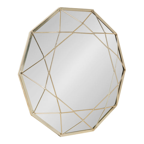 Keyleigh Metal Accent Wall Mirror