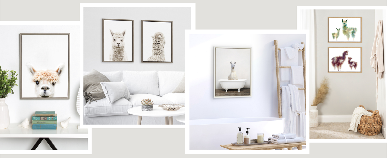 Art Theme Alpaca