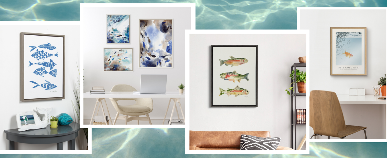 Art theme Fish