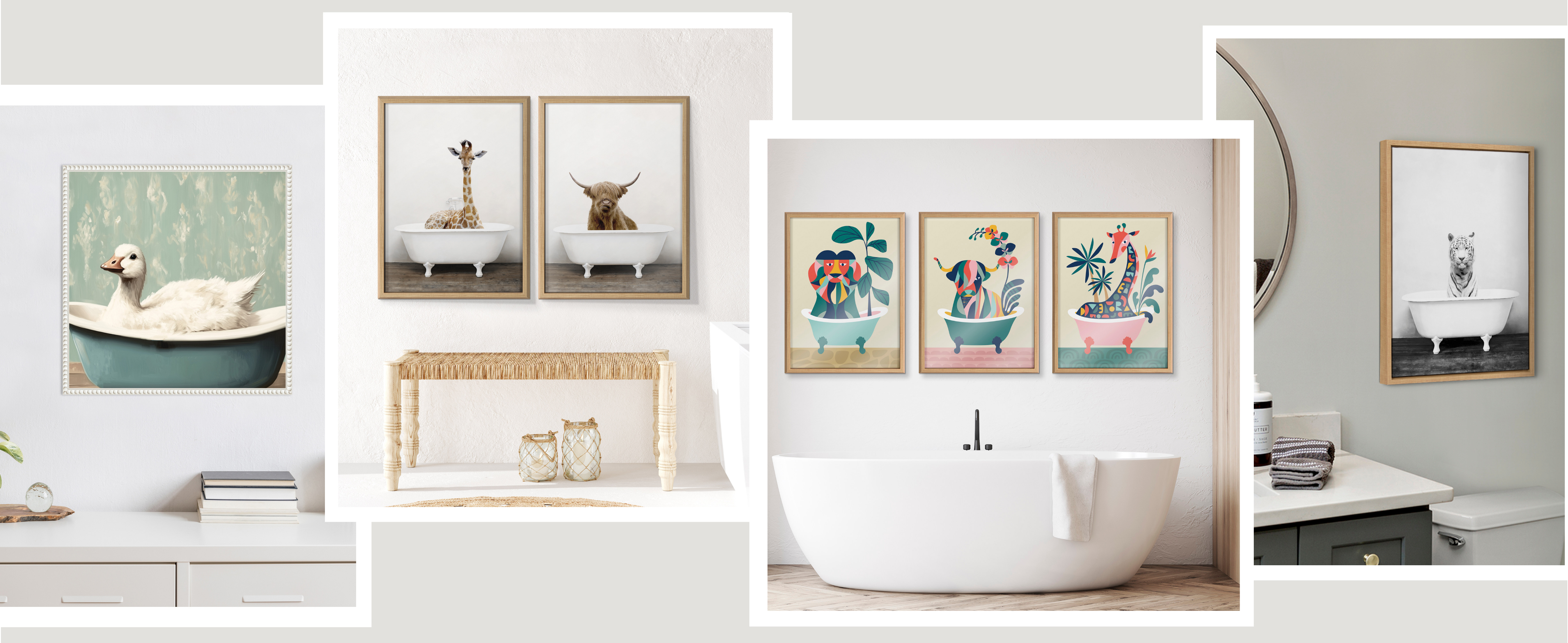 Bathroom Themed Art
