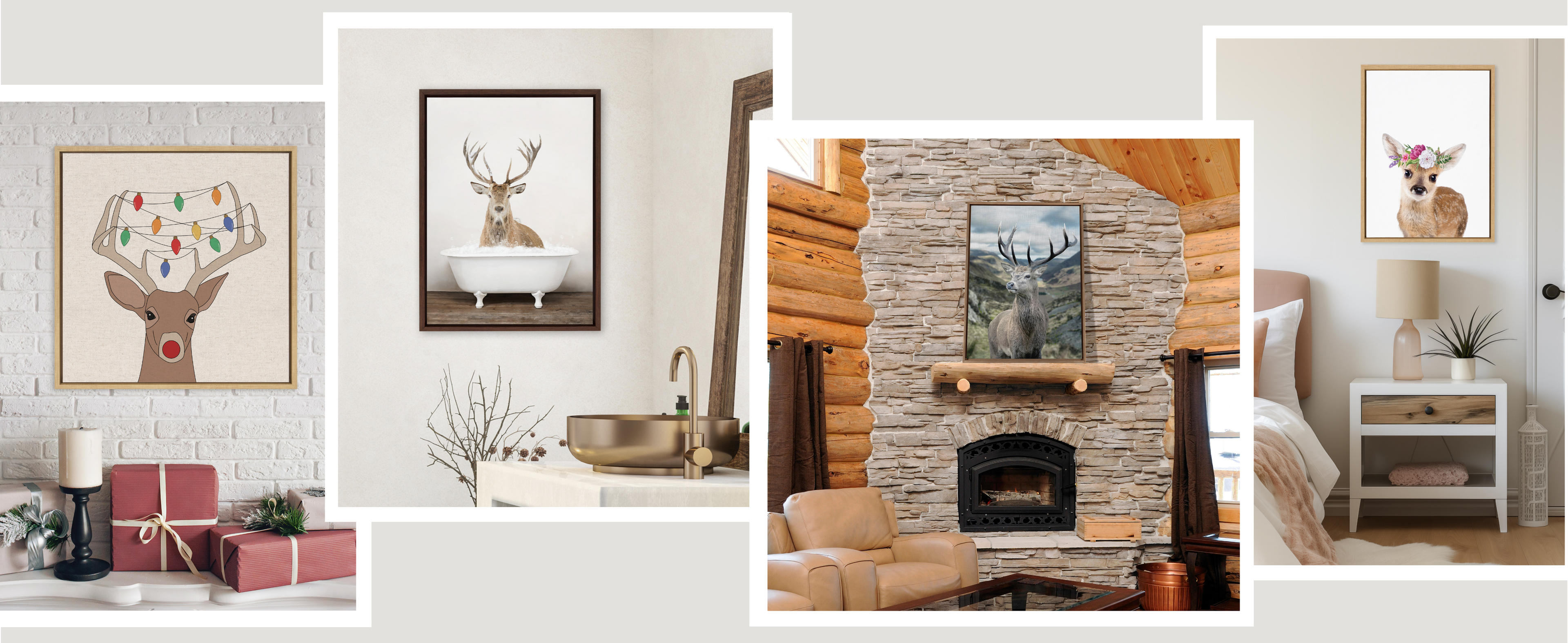 Art Theme Deer