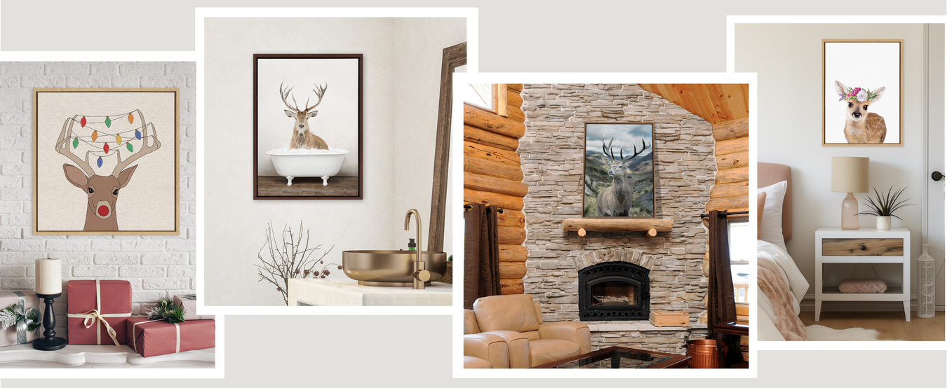 Art Theme Deer