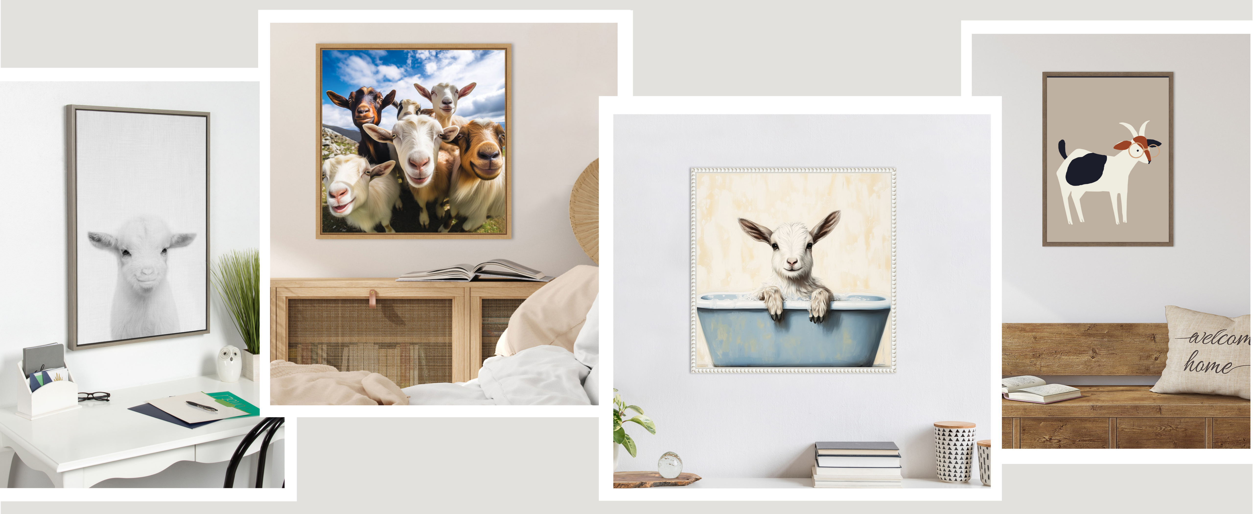 Goat Themed Art