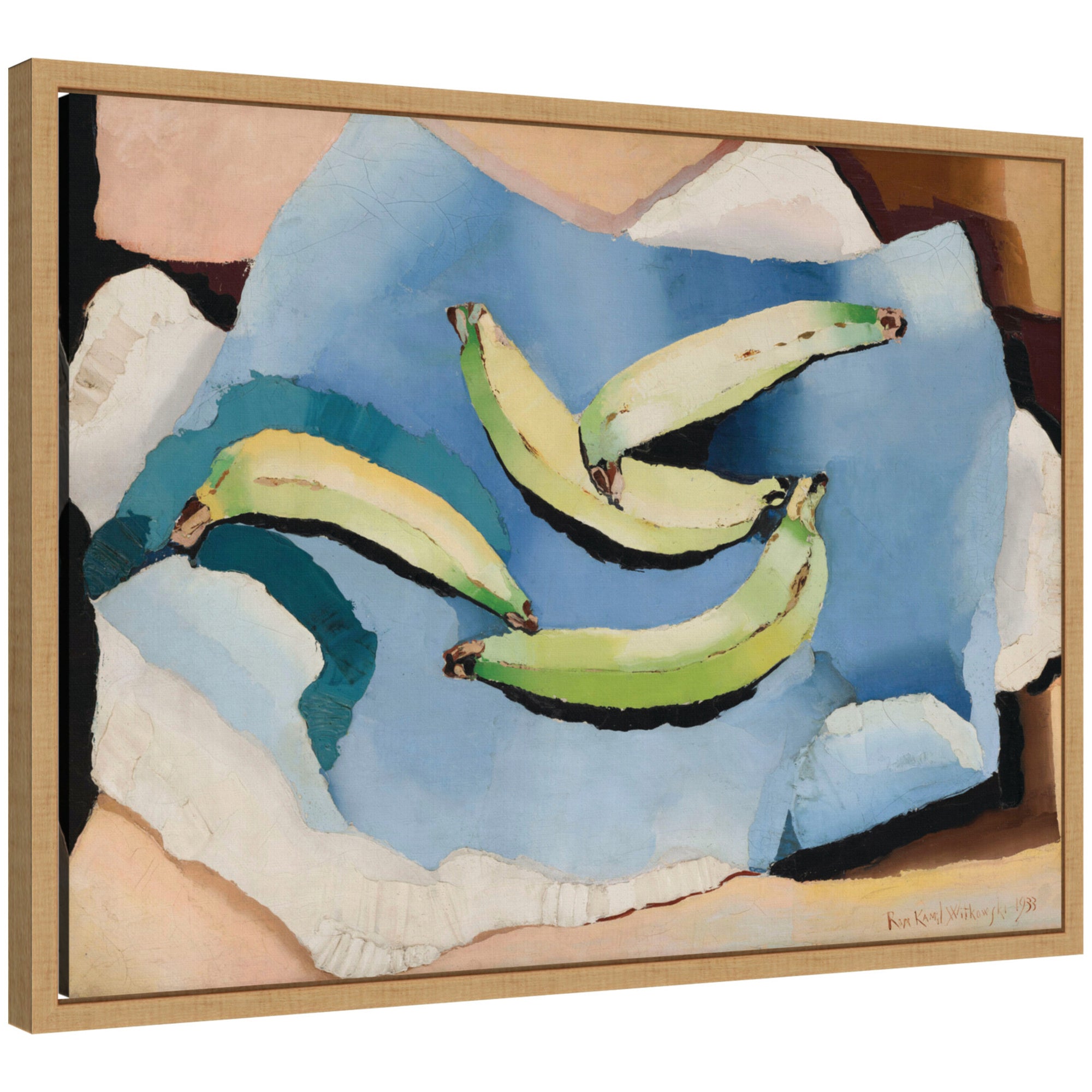 Framed Canvas 24x18 Sylvie Natural 1