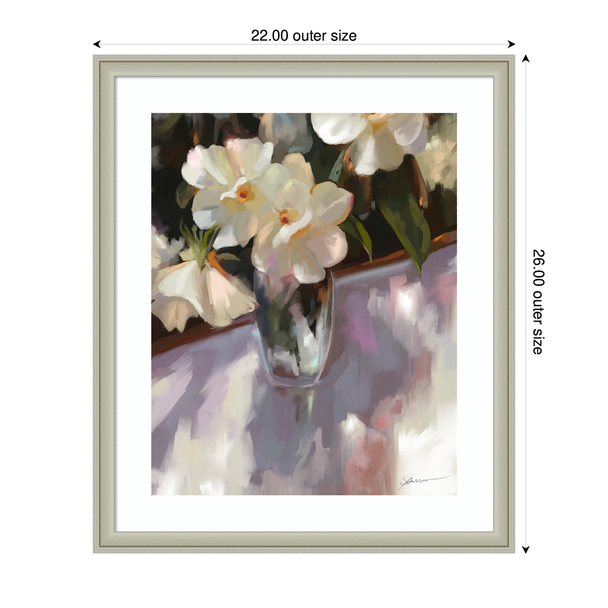 Framed Art Shadow Dance by Mary Sparrow