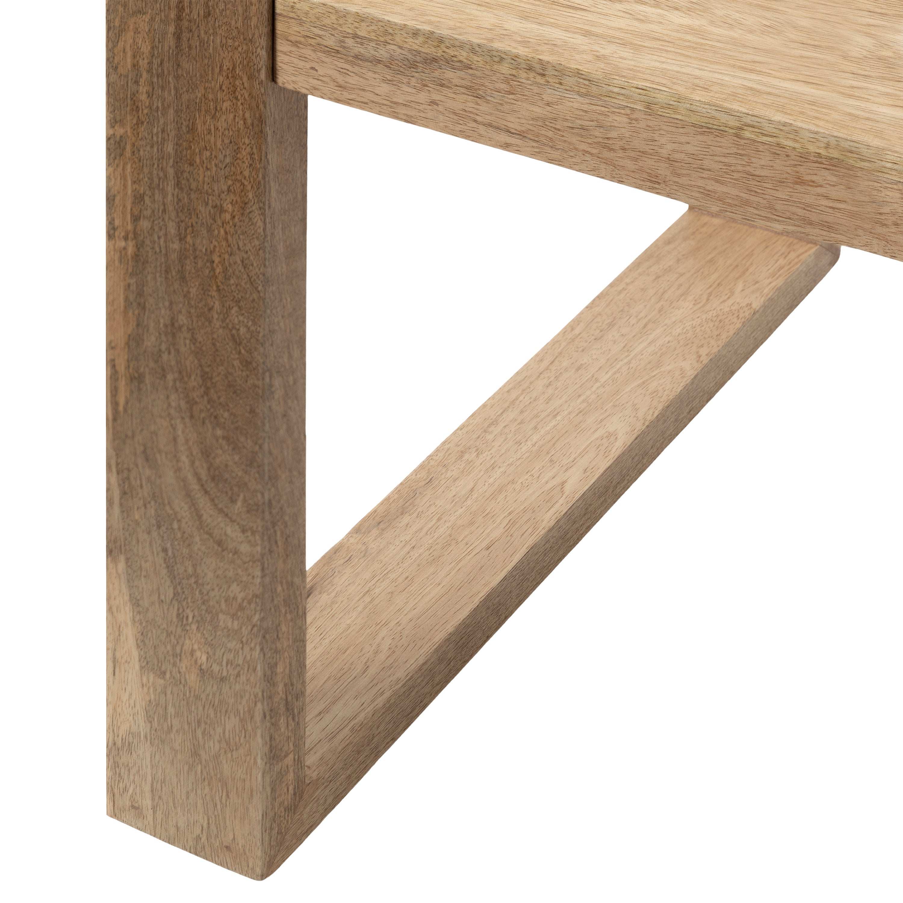 Dhillion Wood Rectangle Coffee Table