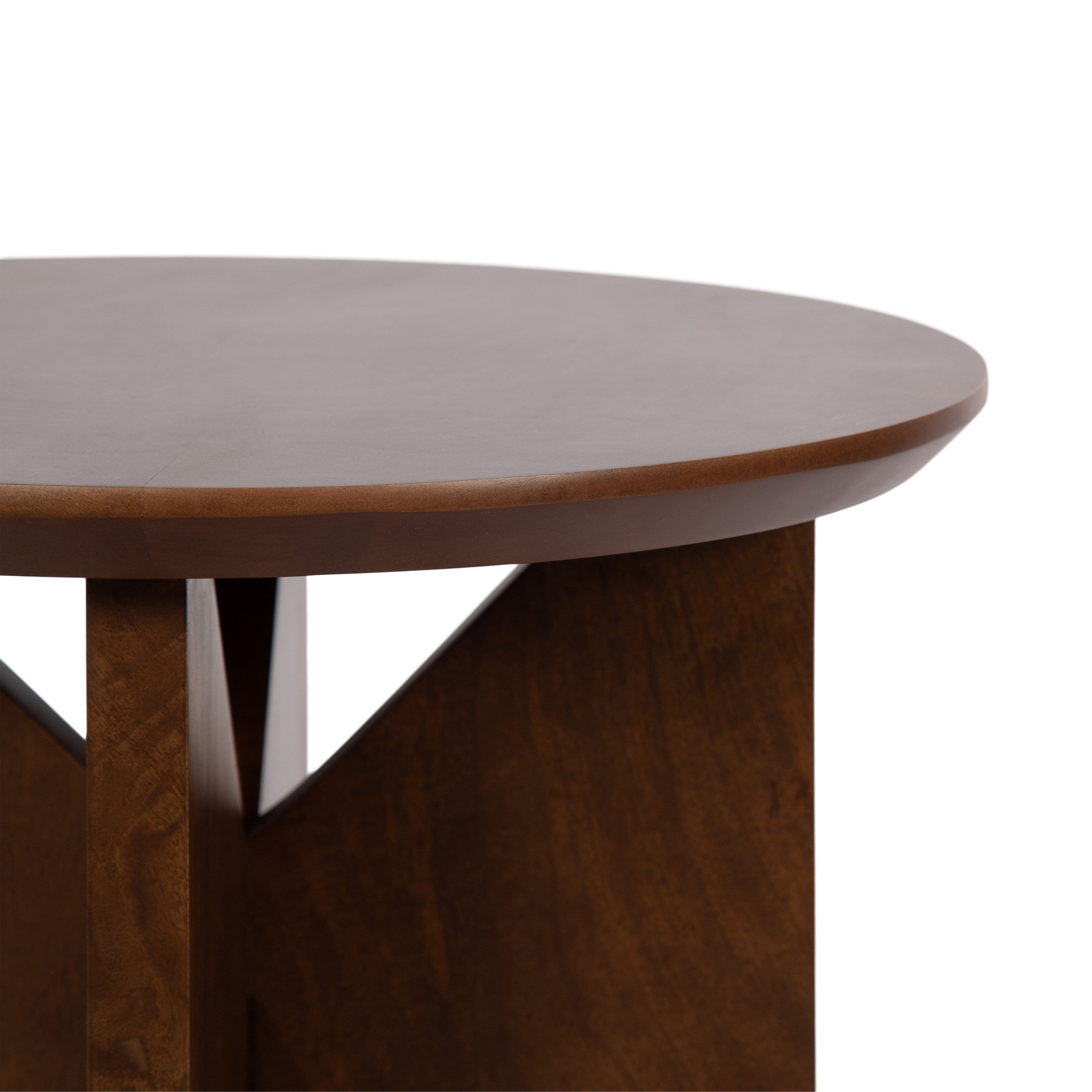 Side Table Walnut Brown 18x18x20 5