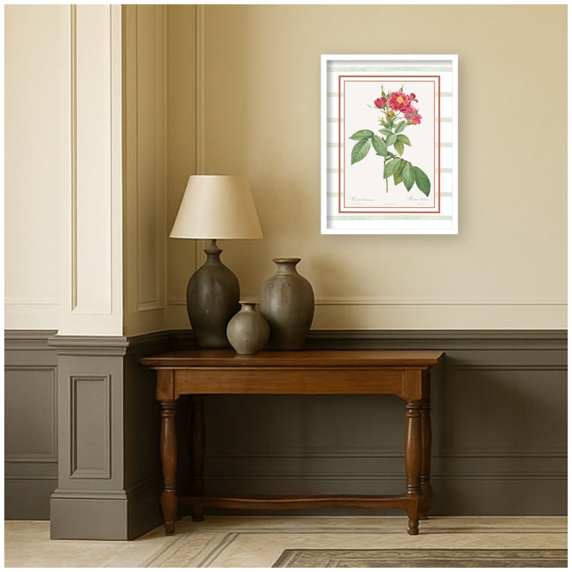 Mounted Canvas 19x25 Svelte White 7