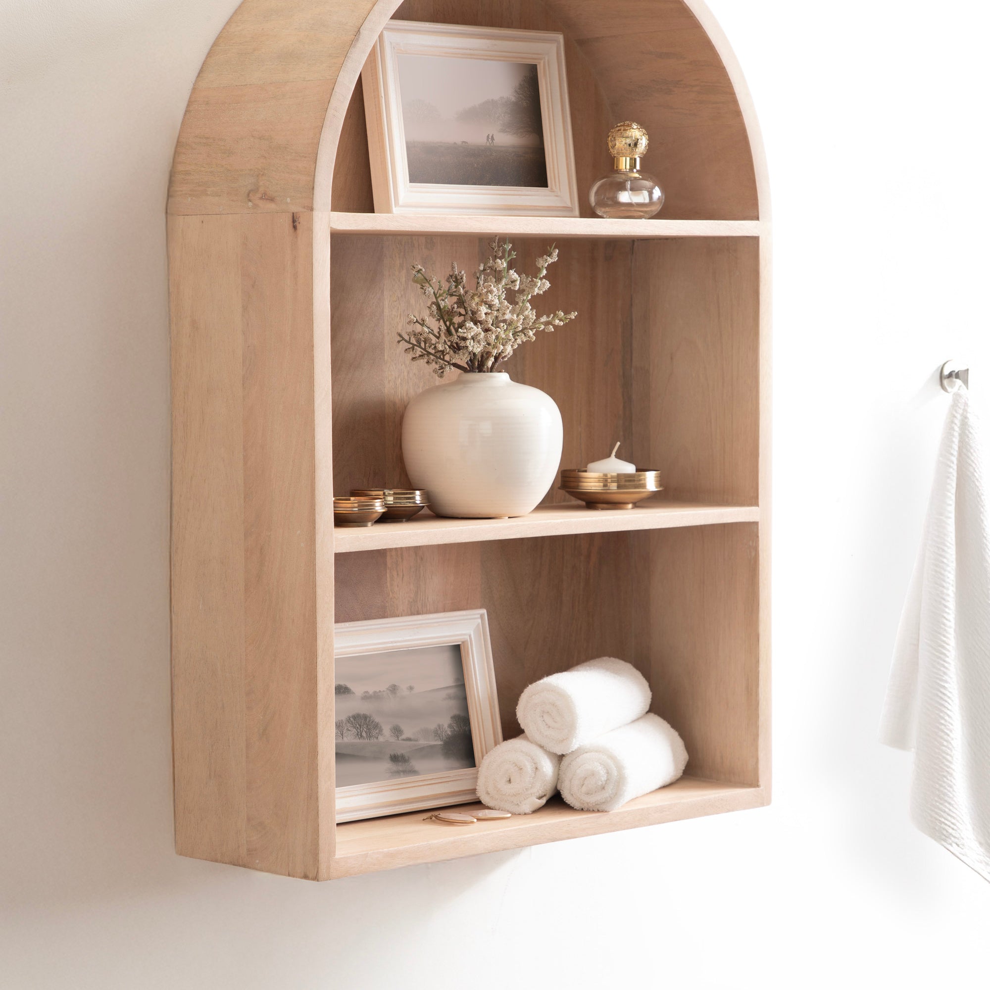 Accent Shelf 18x6x26 Natural 7